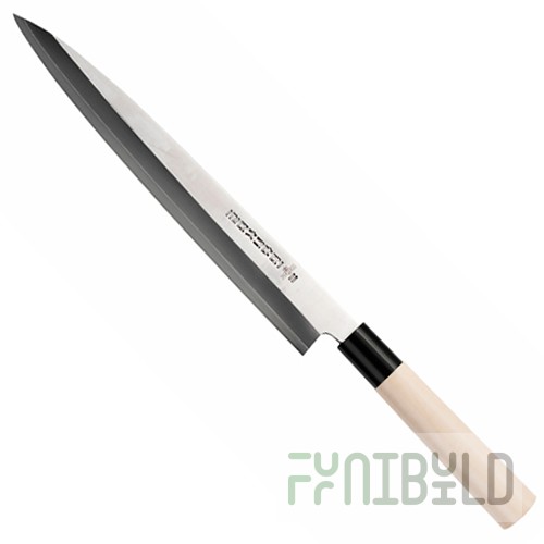 Knife 24 cm, 9.5' Yanagiba for sashimi Sakura Luxstahl