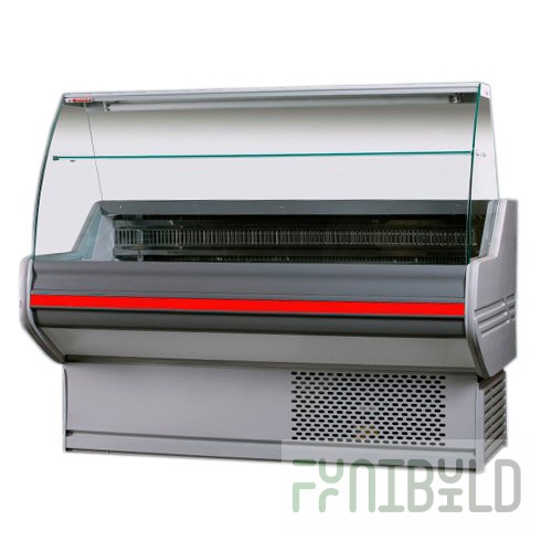 Medium-temperature display case Belinda B2 2564x850x1260 BC2-260 0° … +6°C