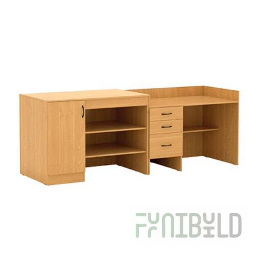 Demonstration table for physics classroom 2400x750x900mm art. StD(f) (BEEK)