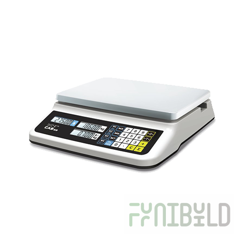 Trade scales CAS PR-30B (LCD, II) (341x383x102mm, platform 330x235 in, 220 V)