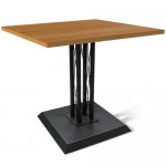 Table frame SHT-TU6-BS2 (black) 555x555x730 in