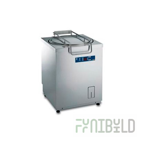 Machine for washing and drying vegetables ELECTROLUX LVA100B / 660072 (700x700x1000mm, loading 2/6 kg, washing 60 rpm, drying 270 rpm, 0.9 kW, 220 V)