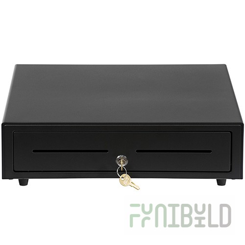 Cash drawer ATOL CD-410-B black, 410*415*100, 24V