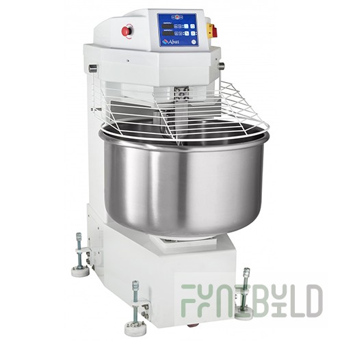 Spiral dough mixing machine TMS-120NN-2P (400 kg/hour, 750x1075x(1305)1335 in, 120 l.)