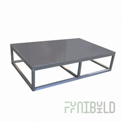 Sub-commodity stand PMN-1200x800x280 in stainless steel