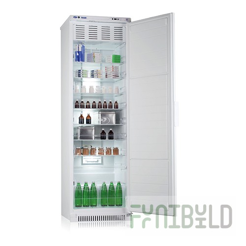 Pharmaceutical refrigerator V=400l, HF-400-2 (+2...+15, 607x600x1950mm) with metal door and lock