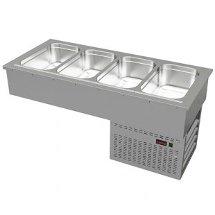 Built-in cooled bath for GN Gastrolux VOV-146/GN (1410x640x592 in, 0.2 kW, 220 V)