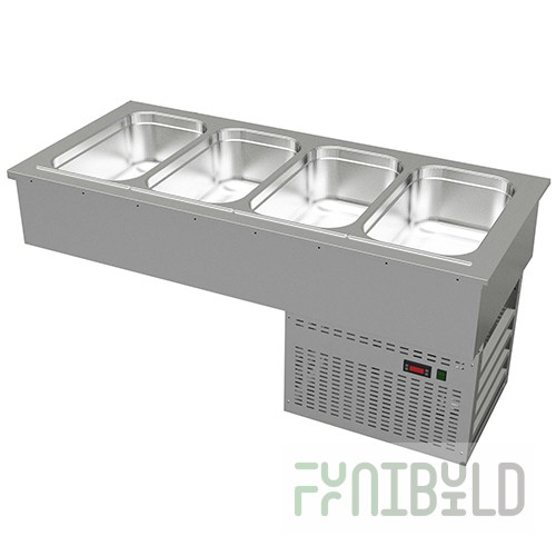 Built-in cooled bath for GN Gastrolux VOV-146/GN (1410x640x592 in, 0.2 kW, 220 V)