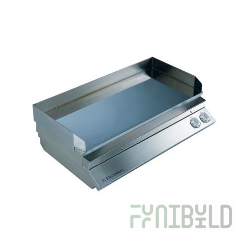 Tabletop contact frying plate.ELECTROLUX VARIOG / 599032 (800x485x250, chrome frying surface, 8 kW, 380 V)