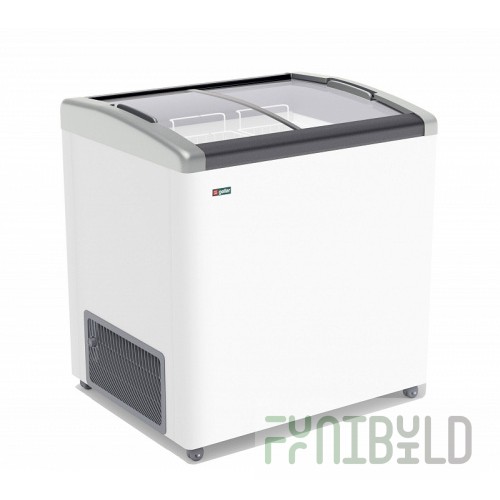 Chest freezer V=260l GELLAR FG 275 E -12.-25C, 810x650x860, tilt.bench (3 baskets) FROSTOR