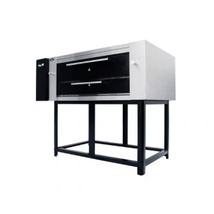 Universal gas oven ugp/1 (for 3 pizzas, powder coating, 1225x675x810mm)