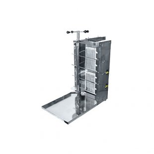Gas shawarma-kebab maker F2SHMG (515x800x870mm, 7.2 kW, weight 15kg)