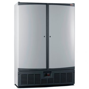 Low-temperature cabinet V=1400l, R1400L (blind doors), -18...-12, 1600x725x1980mm, 8 shelves