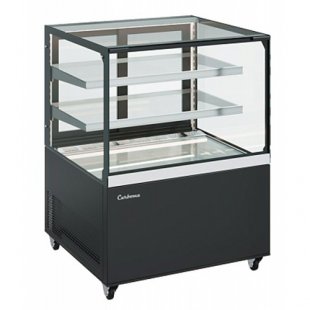 Medium-temperature display case, 1500x850x1100 (1150) in, KS84-110 VV 1.5-1 black +2...+10C