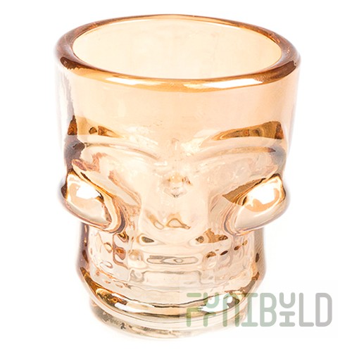 Shot glass 50ml colored amber