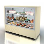Showcase medium-temperature cond. 1205x500x1200mm Showcase medium-temperature cond. 1205x500x1200mm