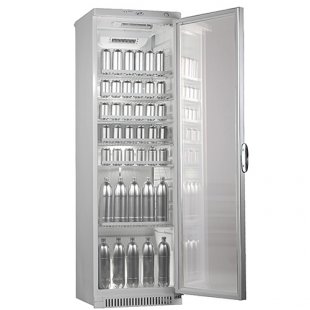 Single-chamber display refrigerator V=410l
