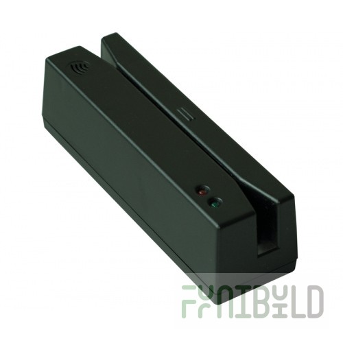 Magnetic card reader ATOL MSR-1272 for 1-2-3 tracks, USB, black
