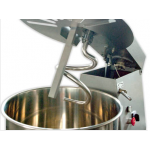 Dough mixing machine MT-30 (yeast and stiff dough) 1 removable bowl, 2 speeds, (790x430x800mm, 32l, 110 kg/h, 0.8/1.32 kW, 380V, weight 117kg)