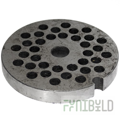 6mm grid for meat grinder SXC-12, in-12 (No. 6) art. SXC-12.06.6