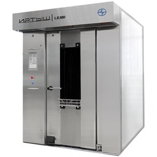 Rotary oven PVT - 3Df1 (2810x1780x2480mm; 75 kW; for baking trays 800x600mm or 590x900; stainless steel body)