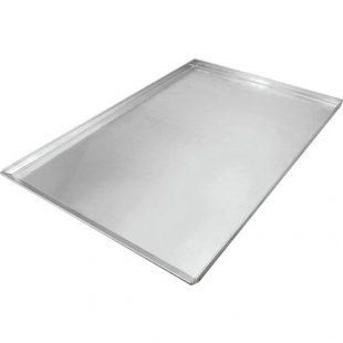 Smooth aluminum baking tray 800x600 in