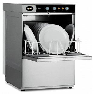 Glass washing machine Apach AF400 frontal (436x535x670, 220V, 3.5 kW, 30 cas/h)