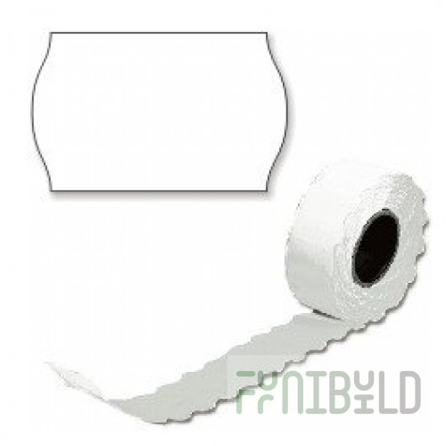 Labels 26x16 wavy edge white (Prix) 800