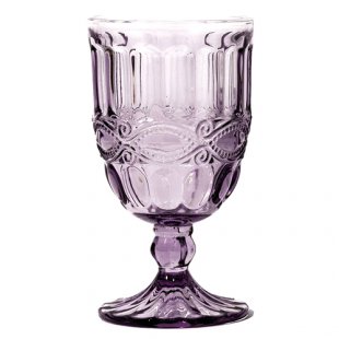 Wine glass 350ml glass, color VIOLA, SOLANGE Tognana, art. A9565350025, in pack. 6 pcs.