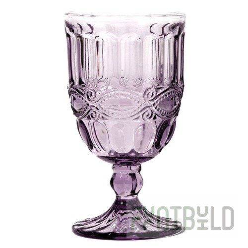 Wine glass 350ml glass, color VIOLA, SOLANGE Tognana, art. A9565350025, in pack. 6 pcs.