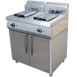 Electric deep fryer F2FRE/600 (2 tanks of 6 l, 800x600x1050 in)