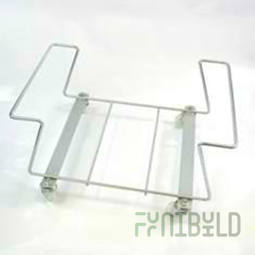 Stand for baskets on wheels VN-3 (440x315x250 in, galvanized, for plastic baskets 20-27 l, metal 10-27 l)