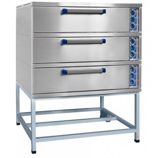 Bakery cabinet ESH-3k (stainless steel face) 1300x1080x1650 in, 15.6 kW (in 1 chamber 24 bread forms No. 7)