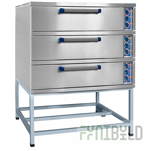 Bakery cabinet ESH-3k (stainless steel face) 1300x1080x1650 in, 15.6 kW (in 1 chamber 24 bread forms No. 7)