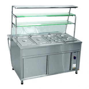 2-course bain-marie with g/containers EMK-70T-01