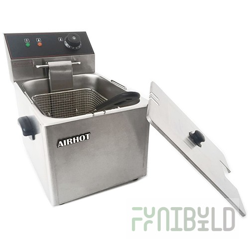Deep fryer AIRHOT EF4 (415x280x320 in, 1 bath, 4 liters, 2 kW, 220V)