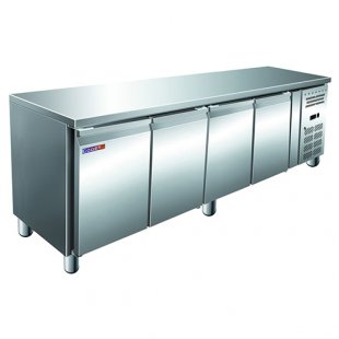Table with a refrigerated cabinet COOLEQ GN4100TN (2230x700x960 in, 0.35 kW, 220 V)