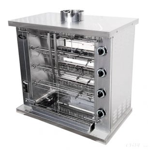 Gas spit grill F4U2G (967x585x976 in, 220V, 14kW, weight 87kg)