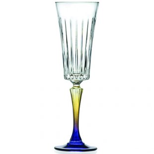 Champagne glass 300ml RCR Style Italy