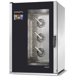 Combi steamer PIRON PF7910 EXPLORA COLOMBO (10 GN1/1 or 600x400, 15.8 kW, 780x850x1180 in)