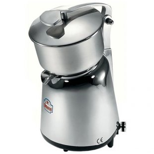 Sirman Apollo Juicer Lever, Chrome (210x260x390 in, 0.15 kW, for citrus, 220V)
