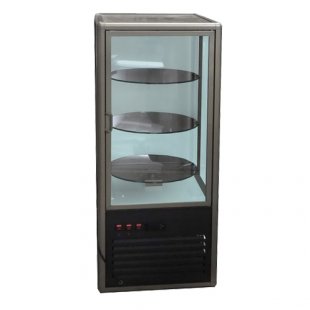 Medium-temperature air-conditioning cabinet 480x460x1100mm, R120Свр Carboma, +6...+12С, V=120l, shock-gold