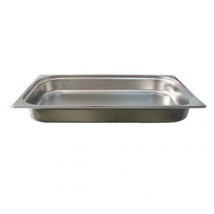 Gastronorm container without lid stainless steel GN-1/2 depth 40, 1.7 l. (325x265x40 in)