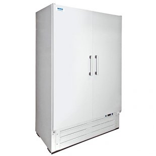 Combined refrigerated cabinet ELTON 1.0K (1245x690x1970mm, 220V, 50Hz, 410W, 0…+7 / -18C, 10 shelves, weight 155kg)