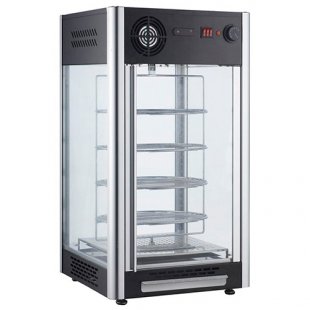 Medium-temperature display case COOLEQ CW-108 (470x470x870mm, +1...+12C, V=108l)
