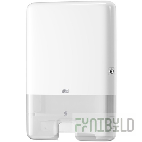 Dispenser for sheet-folded towels Tork Xpress Multtifold white art. 552000-60, in pack 1 pc