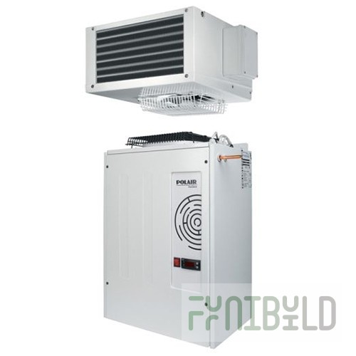 Low-temperature split system for chambers V=2.9 - 6.9m3 SB 108 S (-15C, external unit 490(690)х315х704mm, internal unit 408(481)х280х418(618)mm)