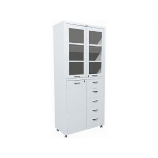 Medical cabinet MD 2 1780 R-5 1750/1850x800x400