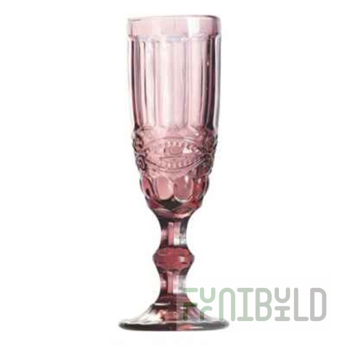 Champagne glass 140ml, art. SR04720SCINPURPLE, pack of 6 pcs.