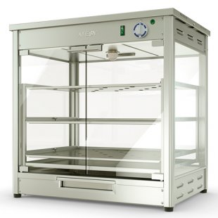 Thermal display case for chickens Komandor-VK-4-E (640x460x640 in, 9 chickens, 1.2 kW, 220V)